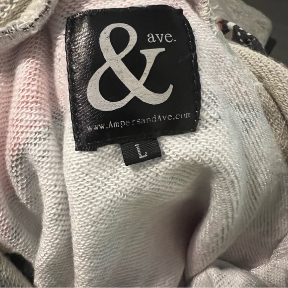 Ampersand avenue boutique double hoodie size large - Picture 4 of 4
